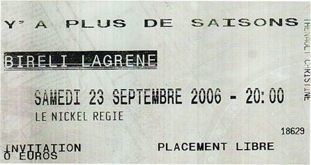 Bireli Lagrene 23-09-2006