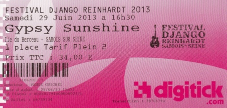 Festival Django Reinhardt 2013