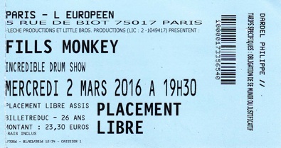 Fills Monkey 2-3-16 Fills Monkey 2-3-16