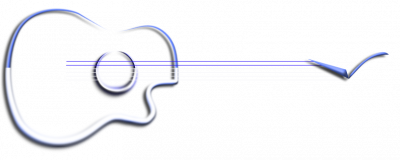 Guitare logo moyenne