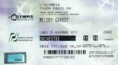 Melody Gardot 05-11-2012 Melody Gardot 05-11-2012
