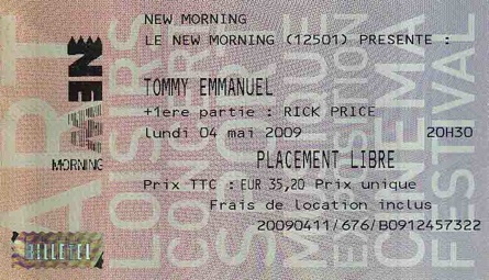 Tommy Emmanuel 04-05-2009
