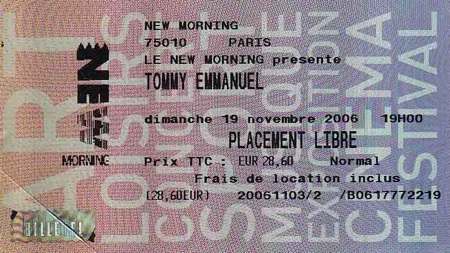 Tommy Emmanuel 19-11-2006