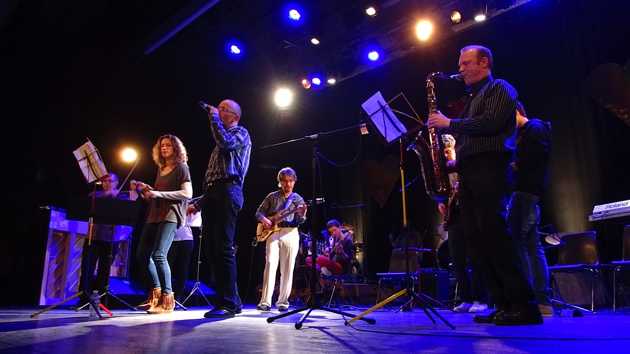 Concert Montfort l'Amaury avec Gwen Roussel et Olivier Dardel avril 2013