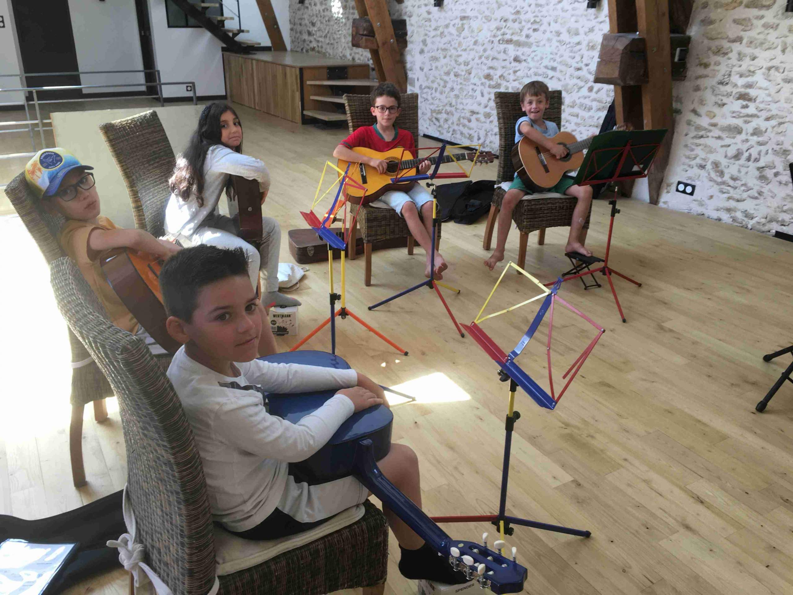 Stage enfants 2 Stage guitare enfants