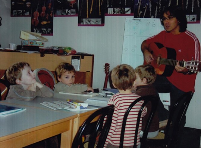 Mjc de Rambouillet éveil musical en 2006