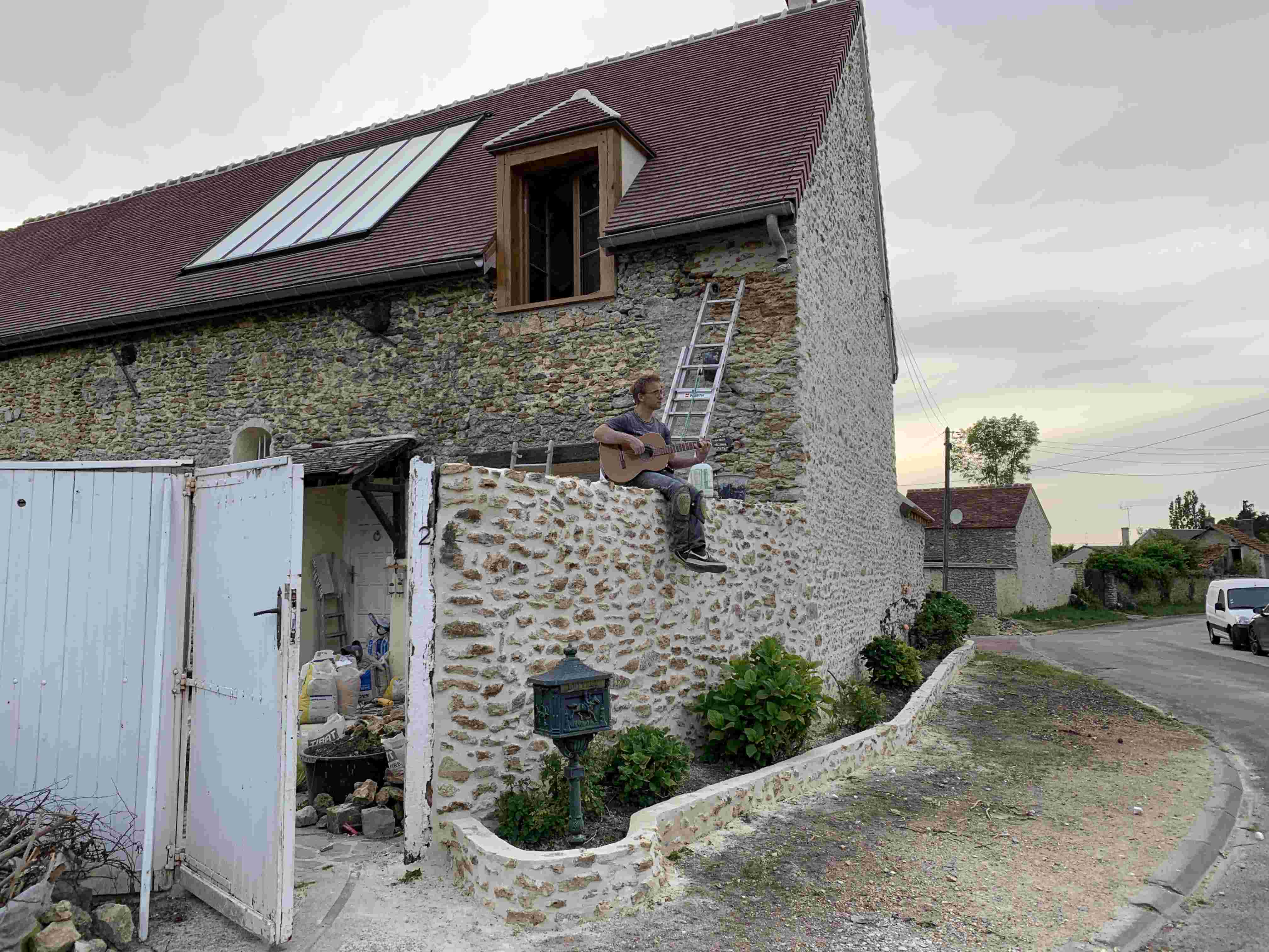 Travaux et guitare